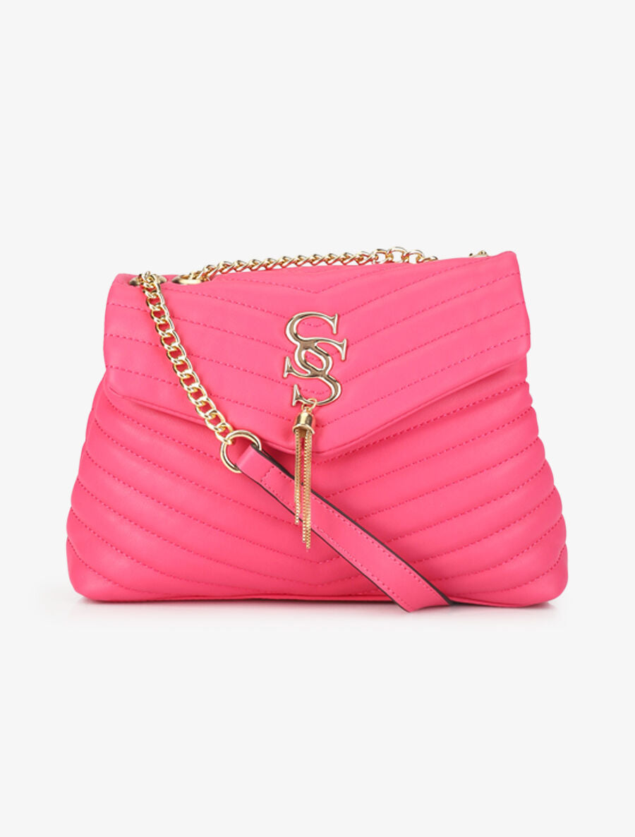 Sac besace Megan - Fushia - 1