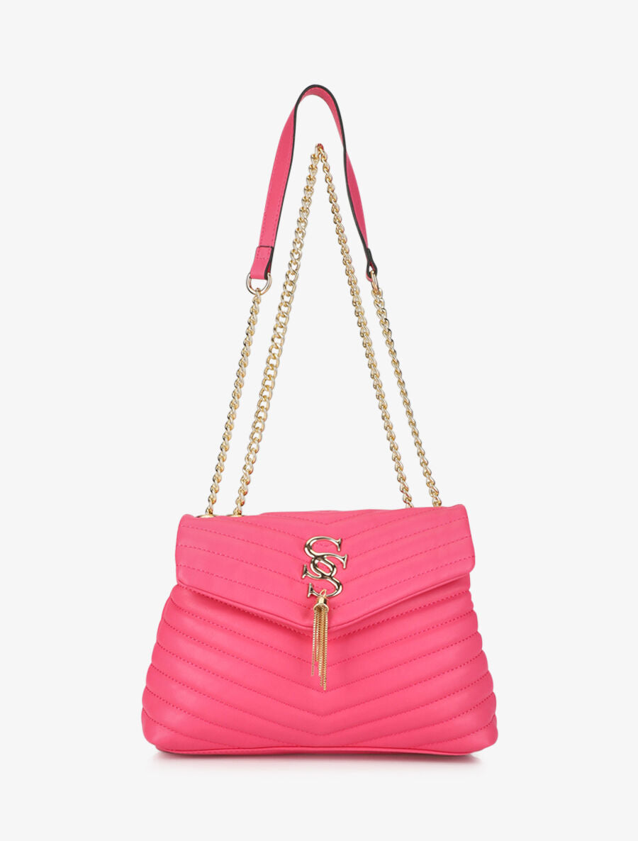 Sac besace Megan - Fushia - 3