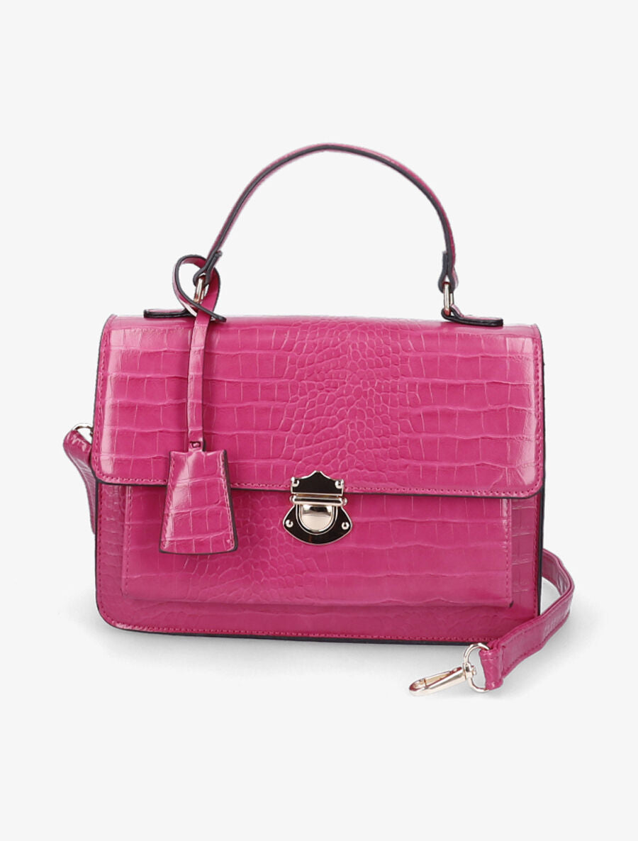 Sac à main Léo - Fushia - 5