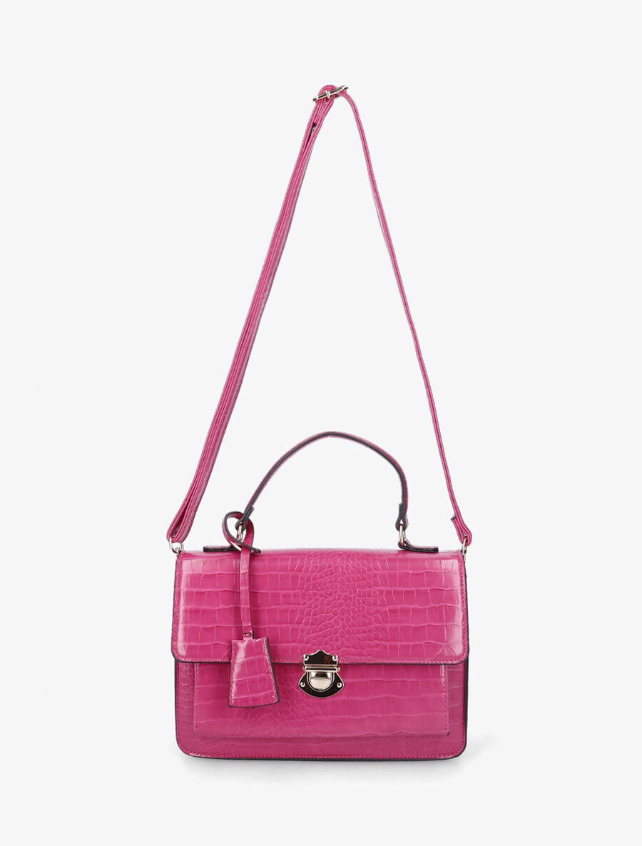 Sac à main Léo - Fushia - 3