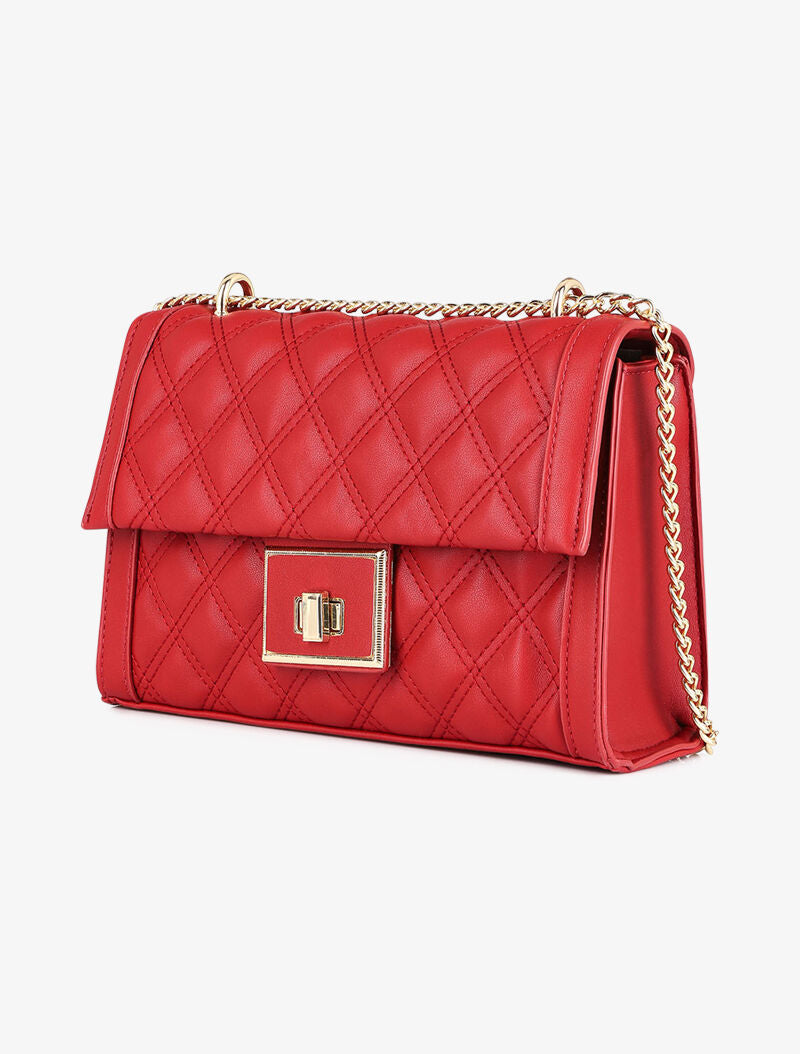 Sac besace Isabelle - Rouge - 2