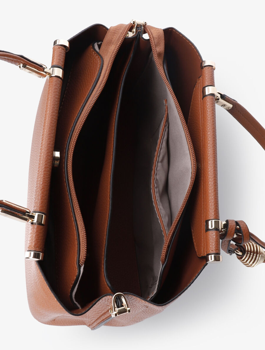 Sac à main Donatella - Camel - 4