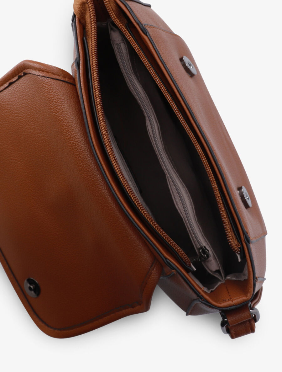 Sac bandoulière Bellerose - Camel - 4