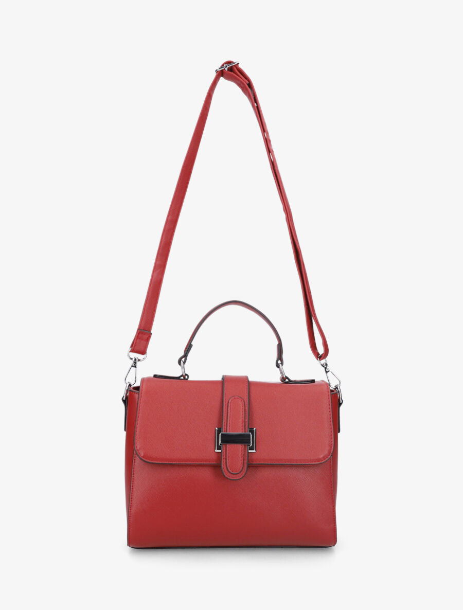 Sac à main Laëtitia - Rouge - 3