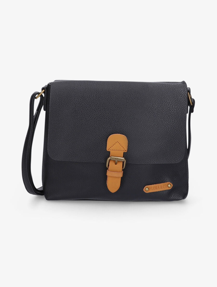Sac bandoulière Ilyanna - Noir - 5