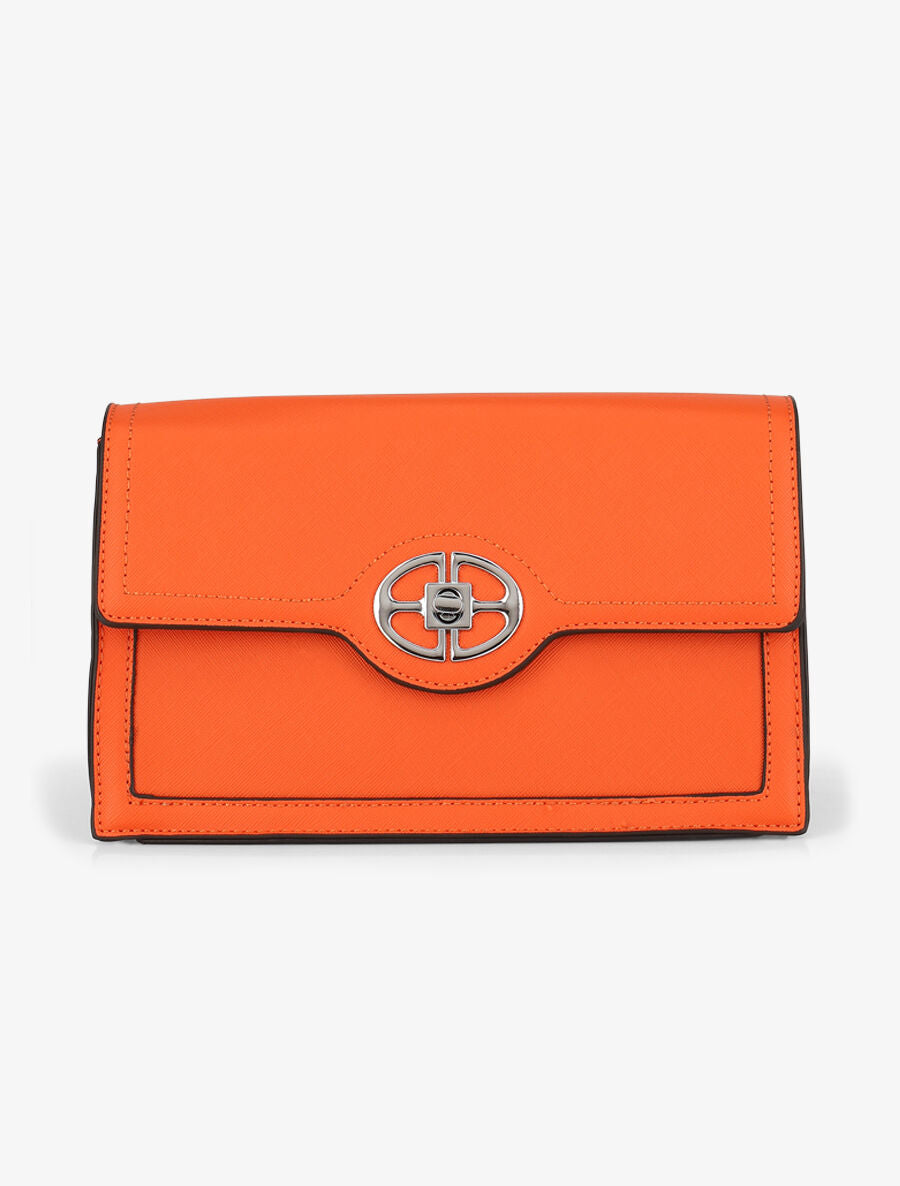 Sac bandoulière Bertha - Orange - 5