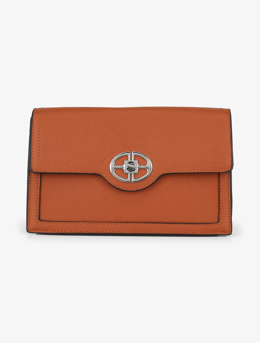 Sac bandoulière Bertha - Camel - 1
