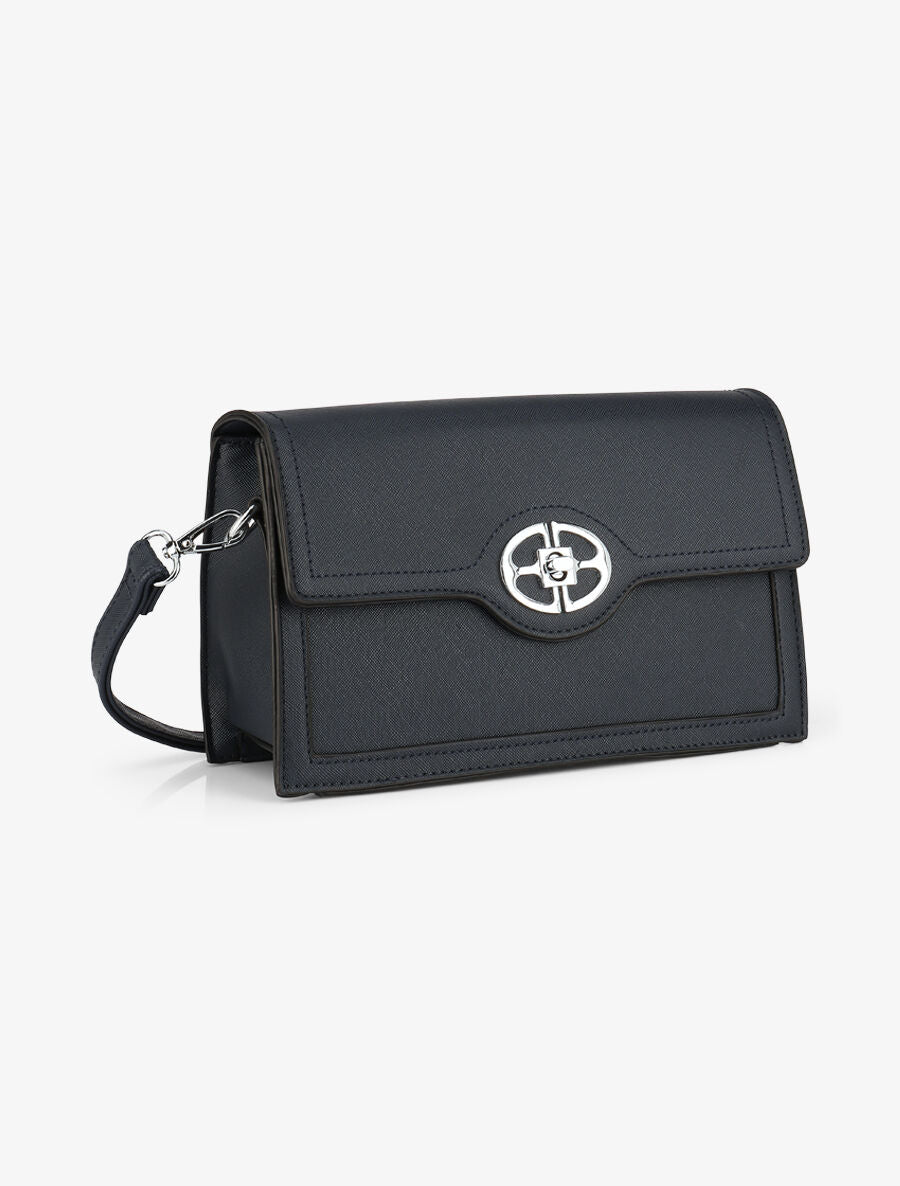 Sac bandoulière Bertha - Marine - 3