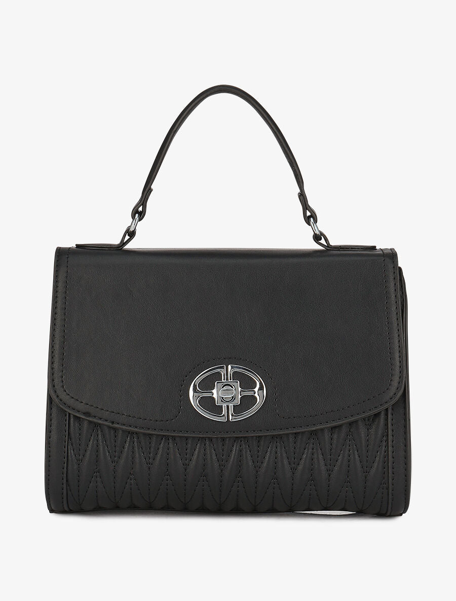 Sac besace Christine - Noir - 1