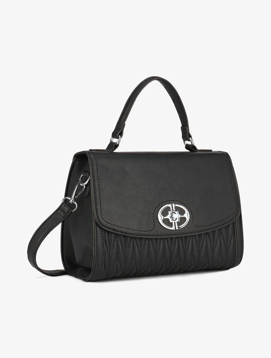 Sac besace Christine - Noir - 3
