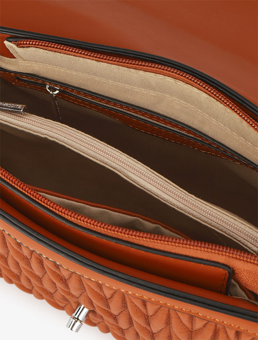 Sac besace Christine - Camel - 4