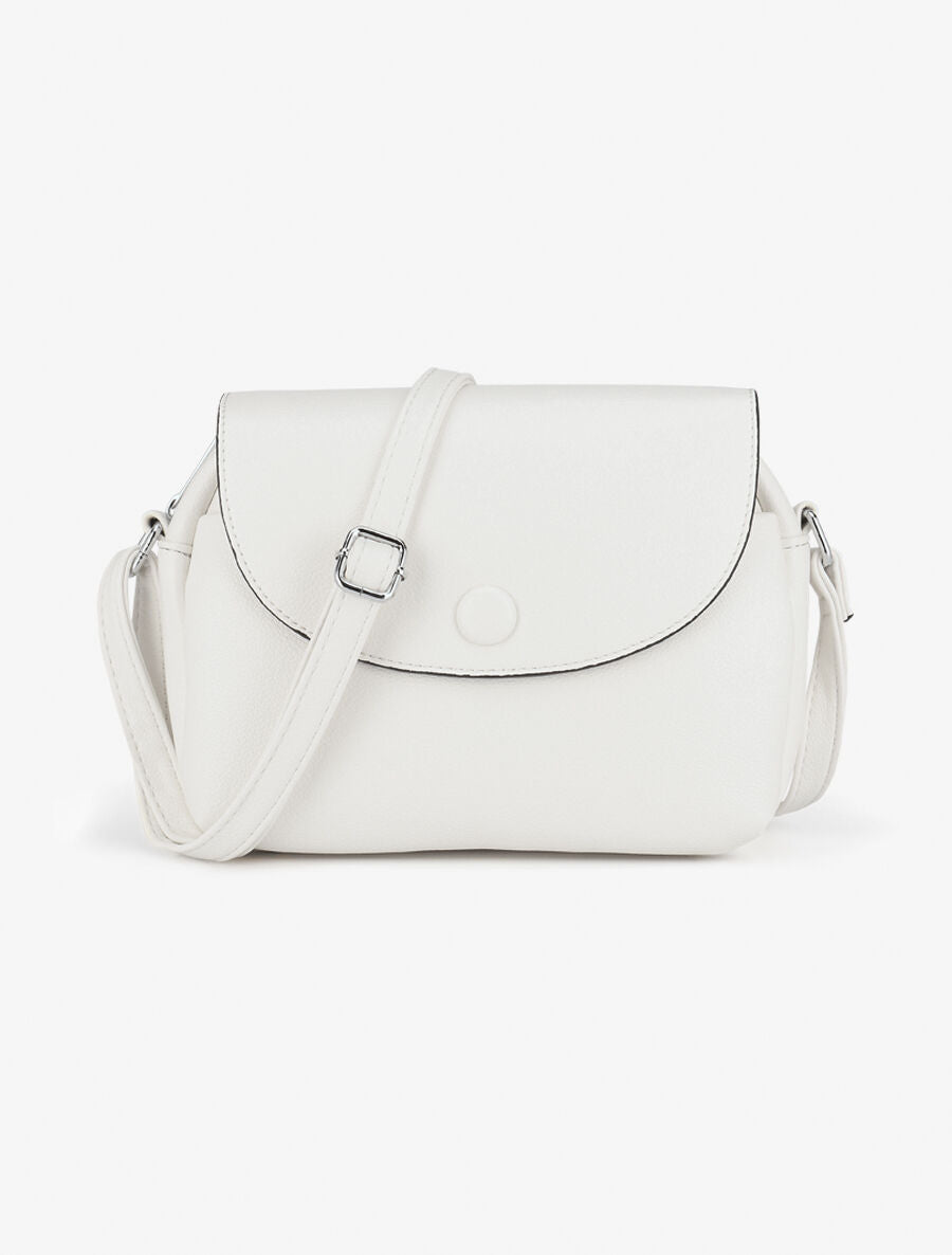 Sac besace Laura - Blanc - 1