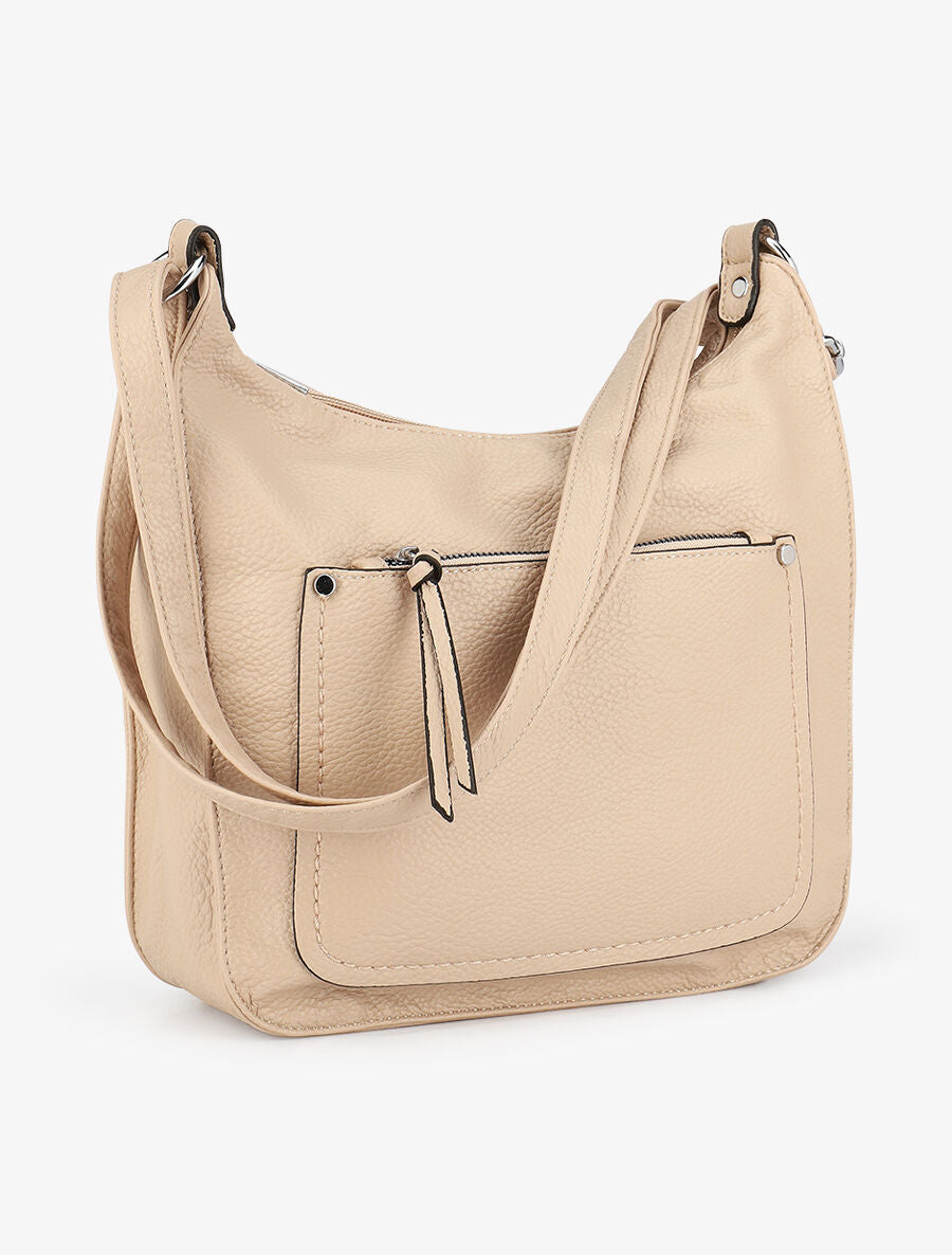 Sac bandoulière Danielle - Taupe - 3