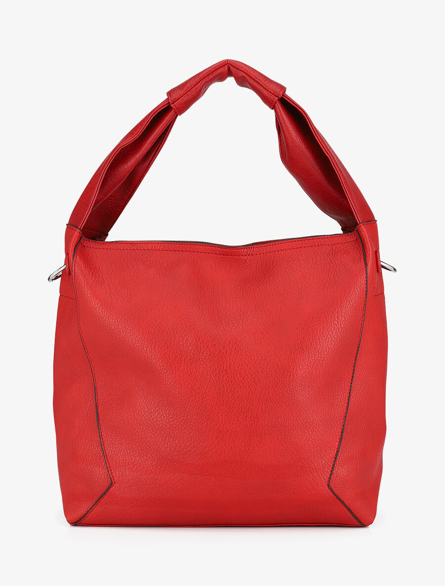 Sac cabas et pochette Saïma - Rouge - 2