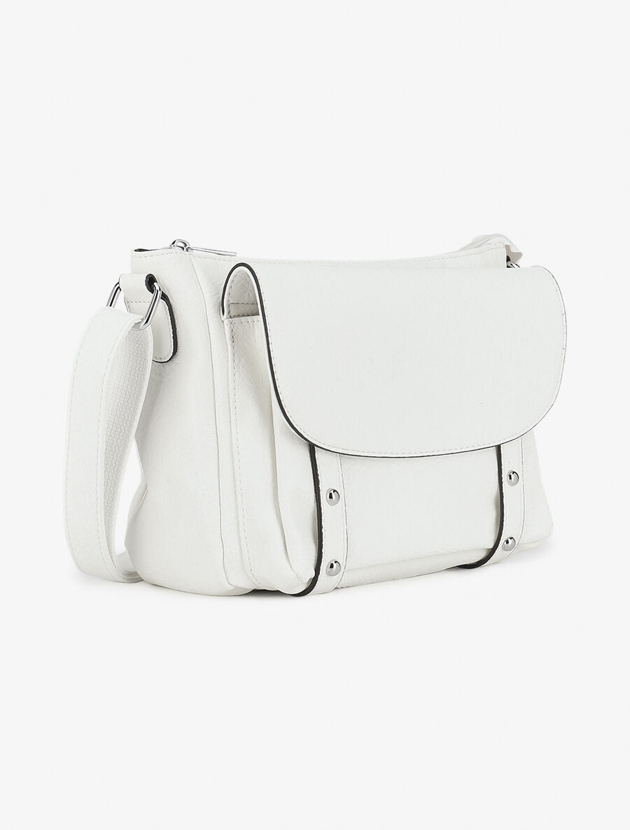 Sac bandoulière Célia - Blanc - 3