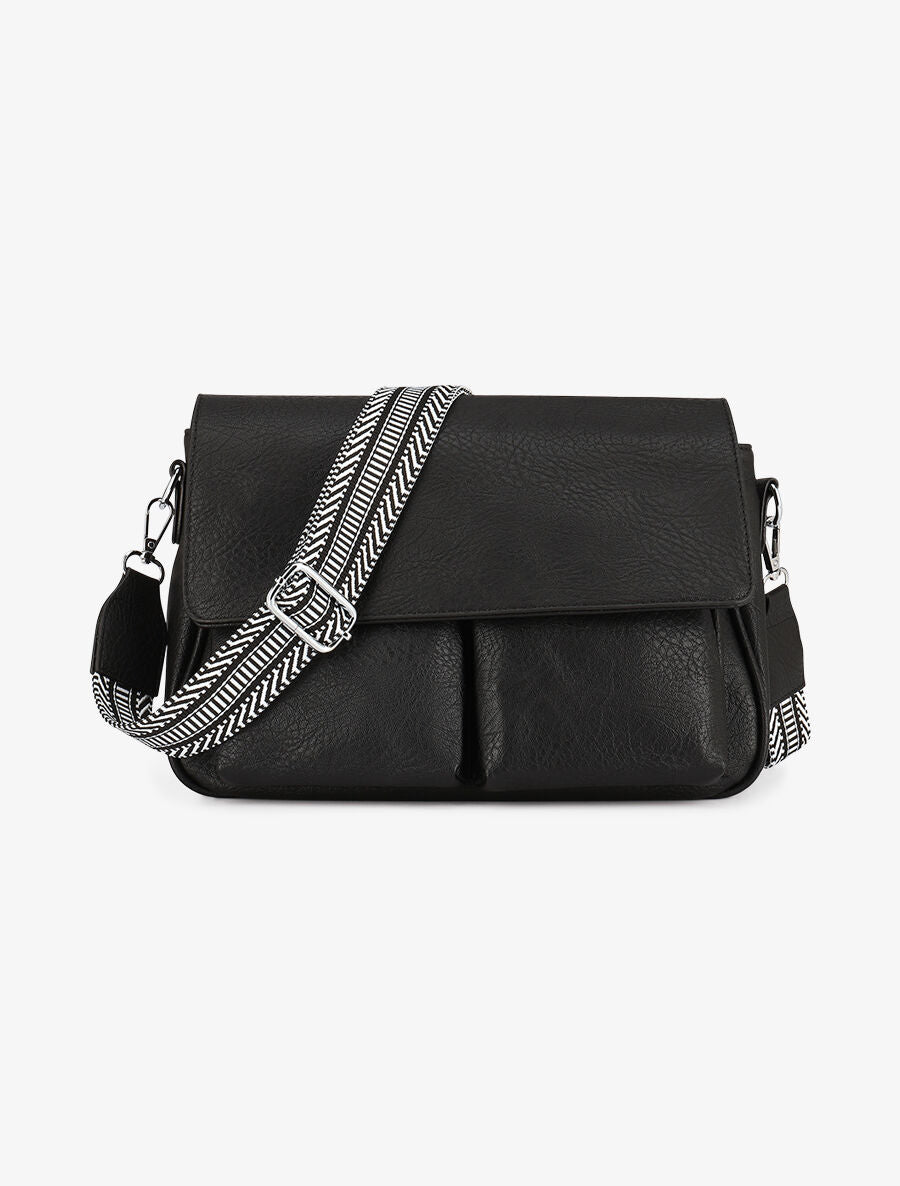 Sac bandoulière Diana - Noir - 5