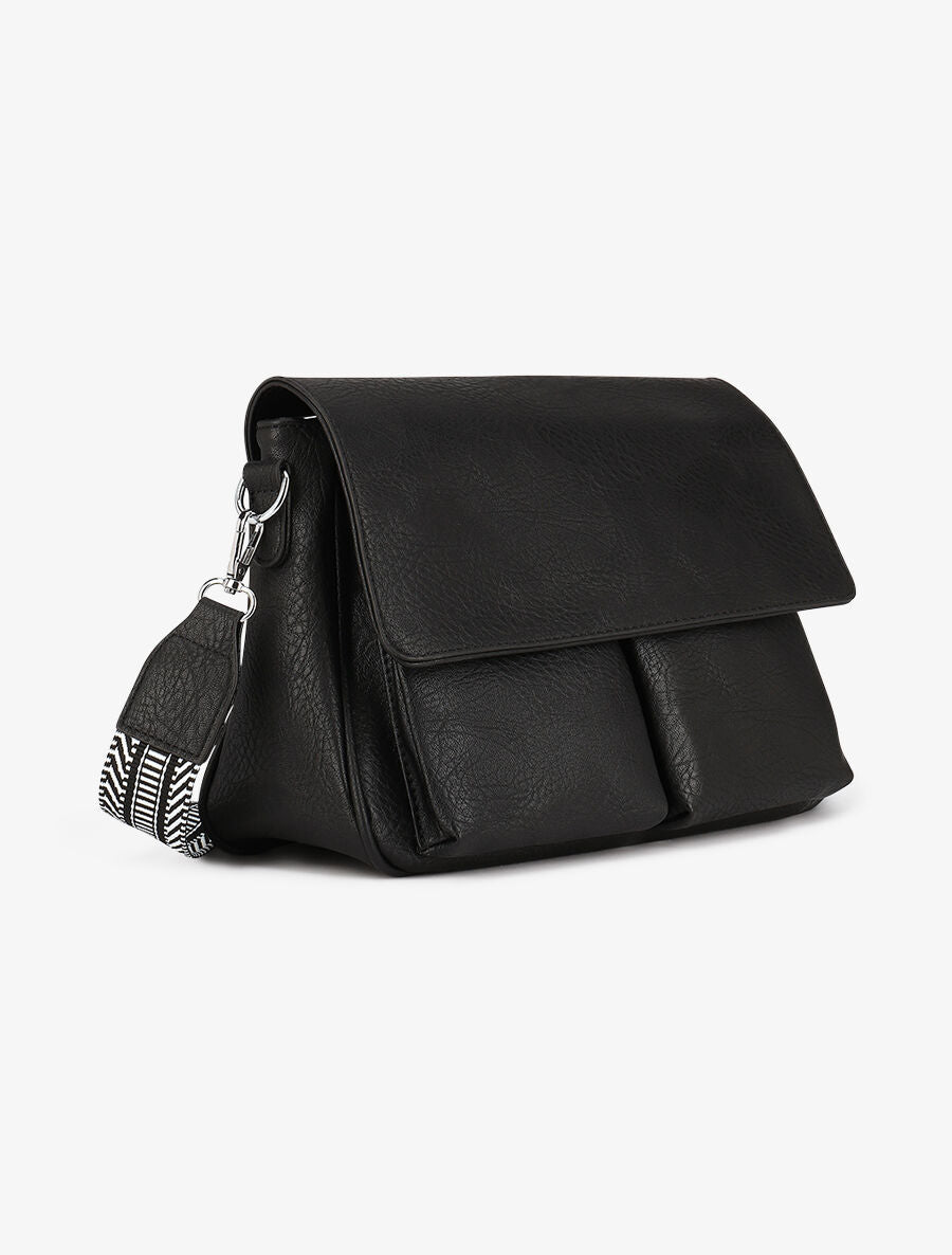 Sac bandoulière Diana - Noir - 3