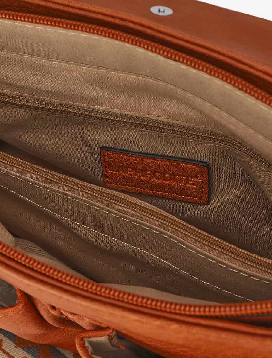 Sac bandoulière Diana - Camel - 4