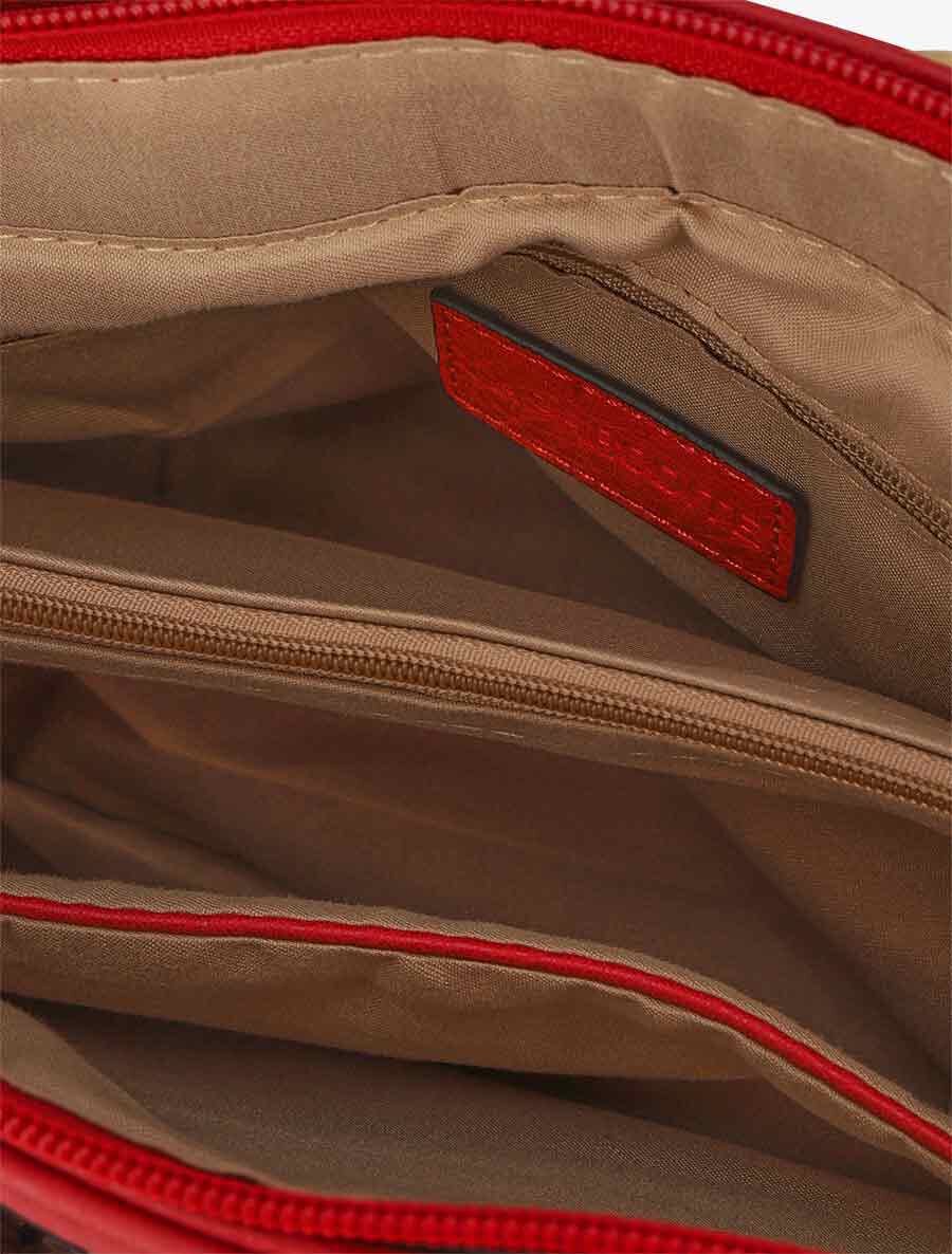 Sac bandoulière Diana - Rouge - 4