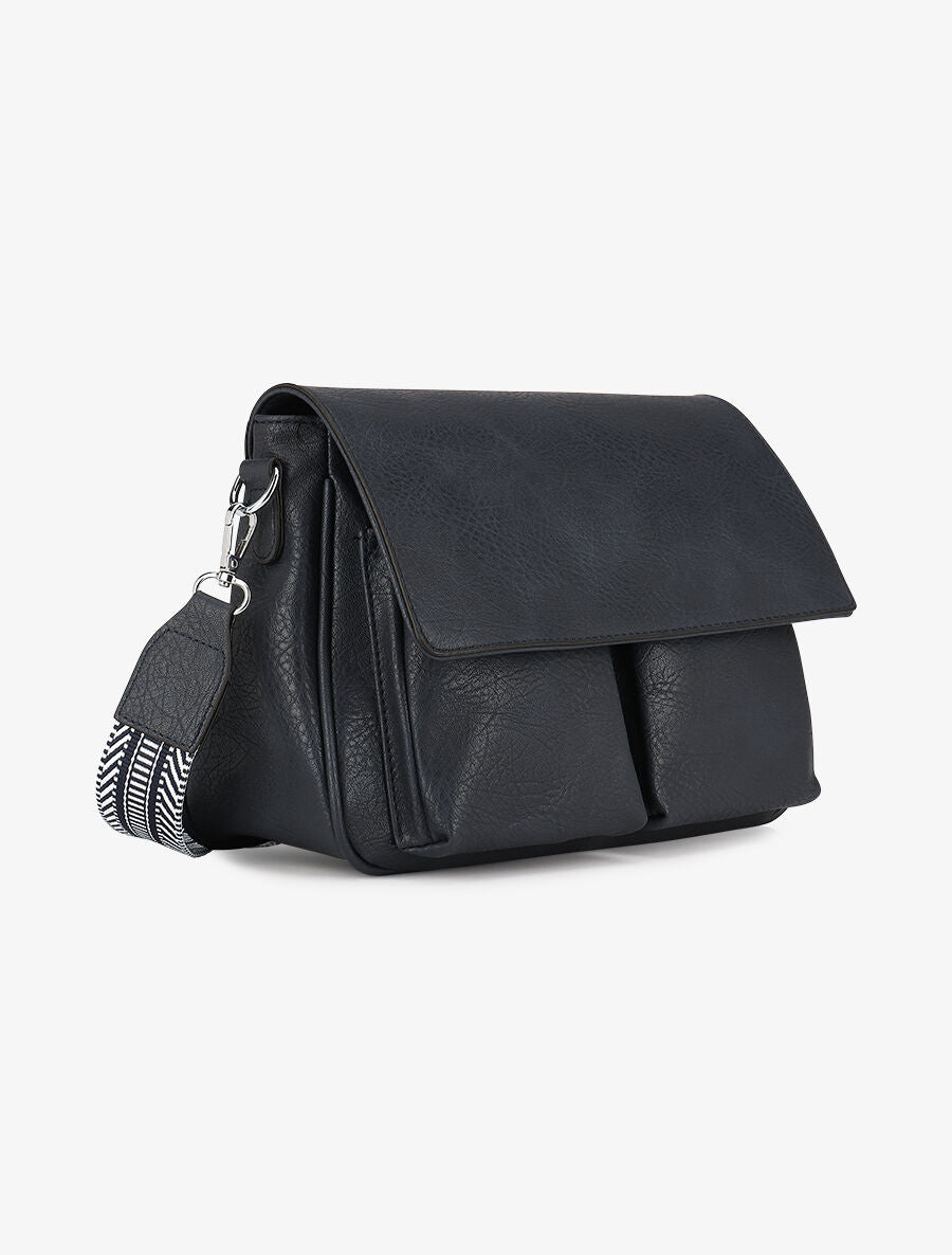 Sac bandoulière Diana - Marine - 3