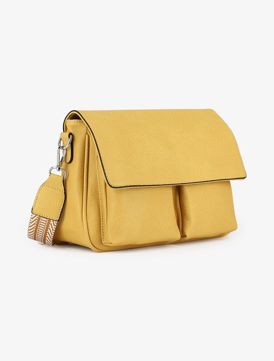 Sac bandoulière Diana - Jaune - 3