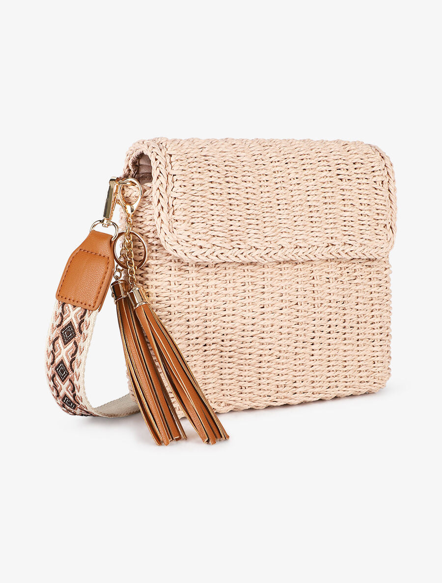 Sac bandoulière Carlota - Rose - 3