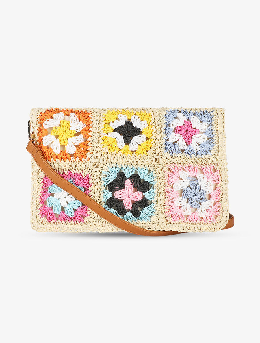 Sac besace Edith - Beige clair - 1