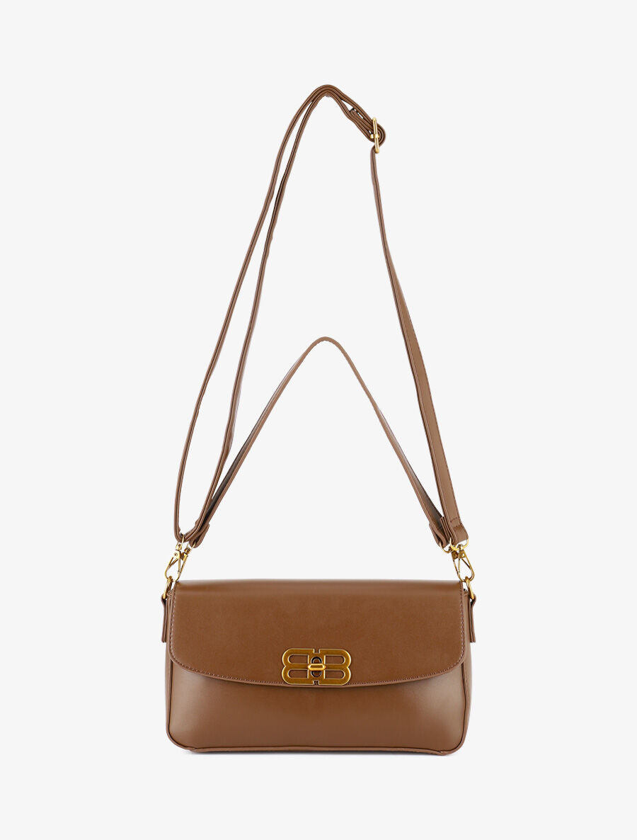 Sac besace Serena - Marron - 3