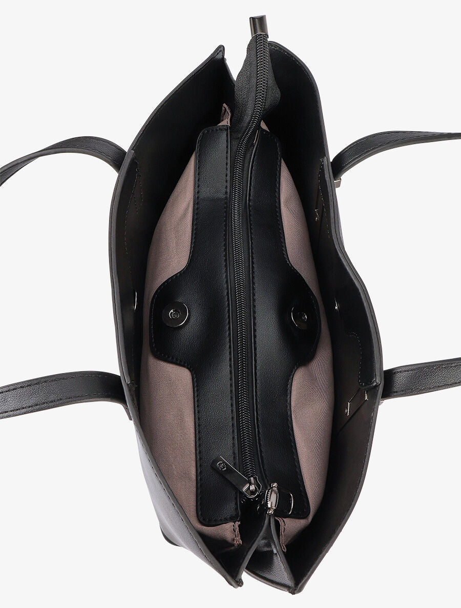 Sac cabas Eléanor - Noir - 4