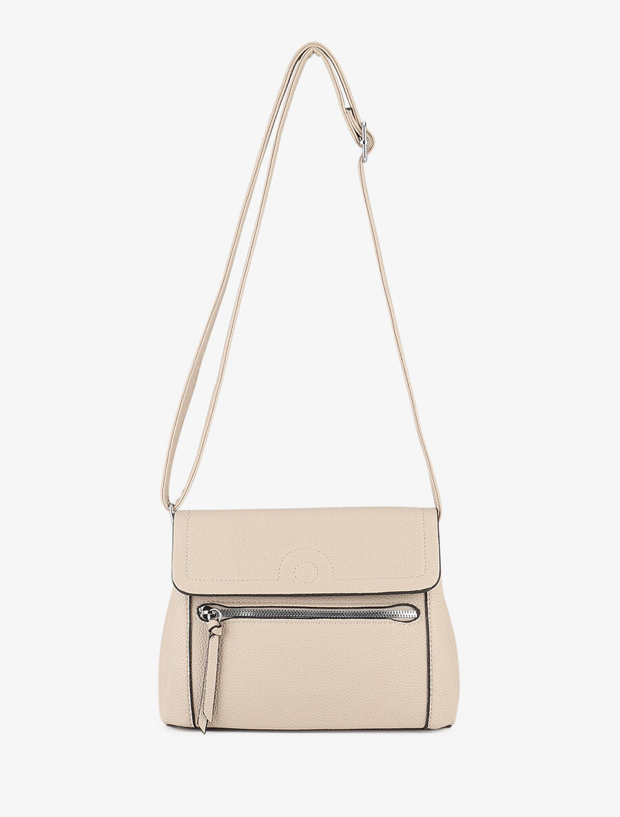 Sac bandoulière Alicia - Taupe clair - 3