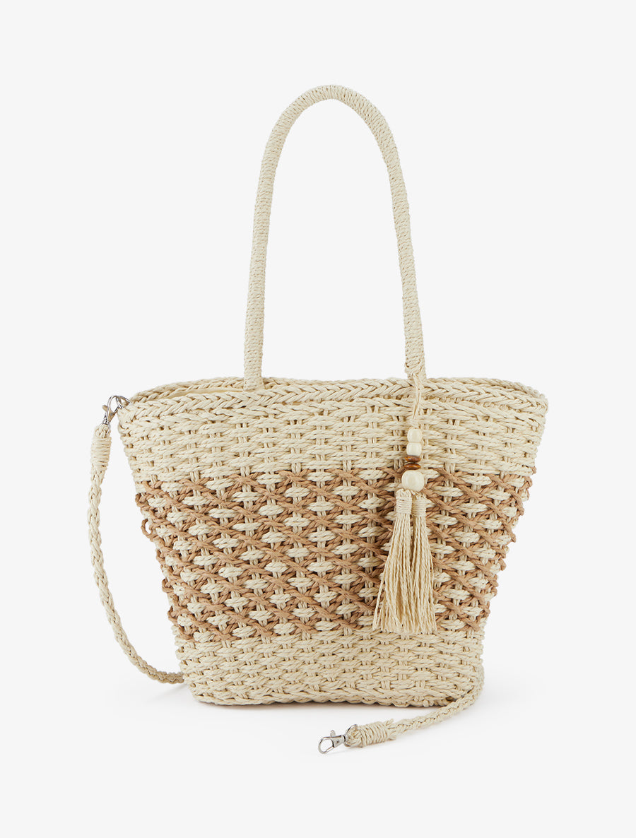 Sac cabas Caroline - Blanc - 1