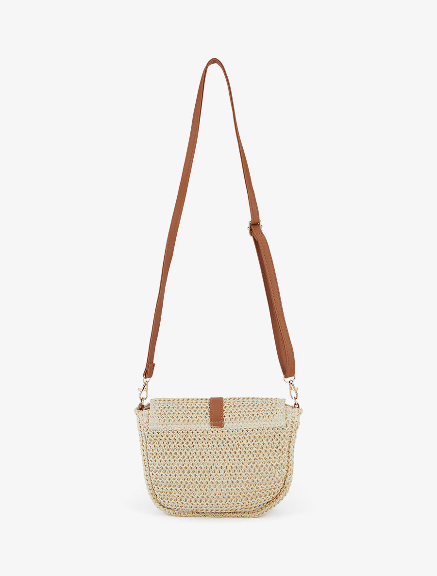 Sac besace Alysée - Beige - 2