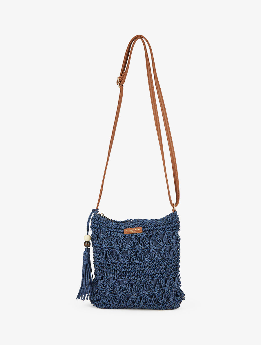 Sac bandoulière Joanie - Marine - 3