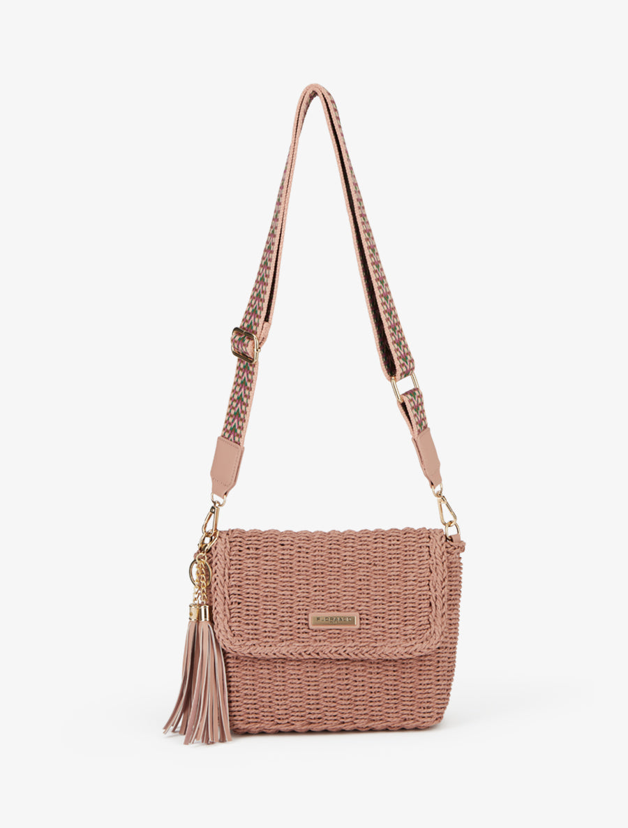Sac besace Ariane - Vieux rose - 3