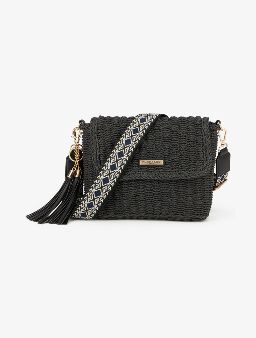 Sac besace Ariane - Noir - 1