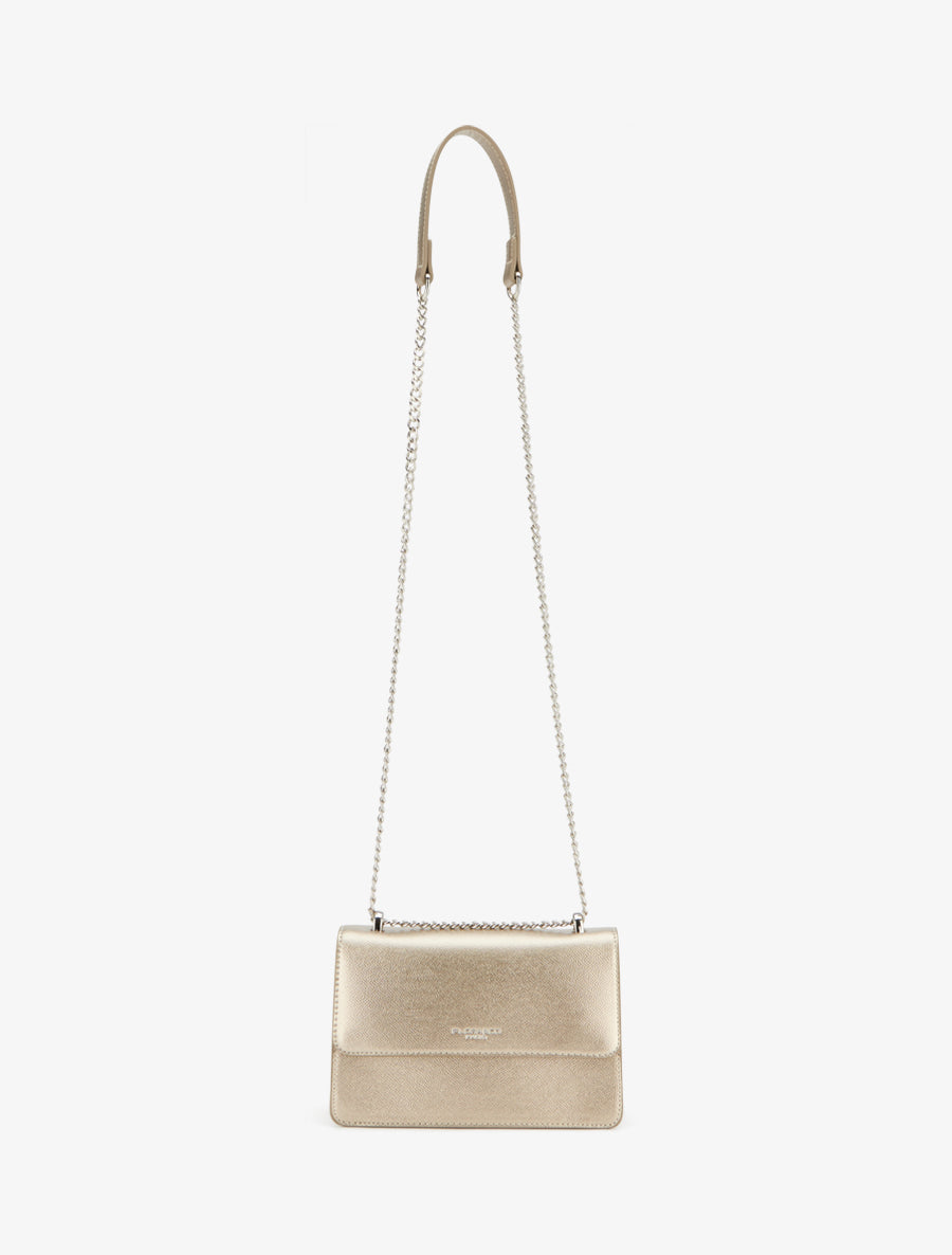 Sac à bandoulière Marguerite - Taupe irisé - 3
