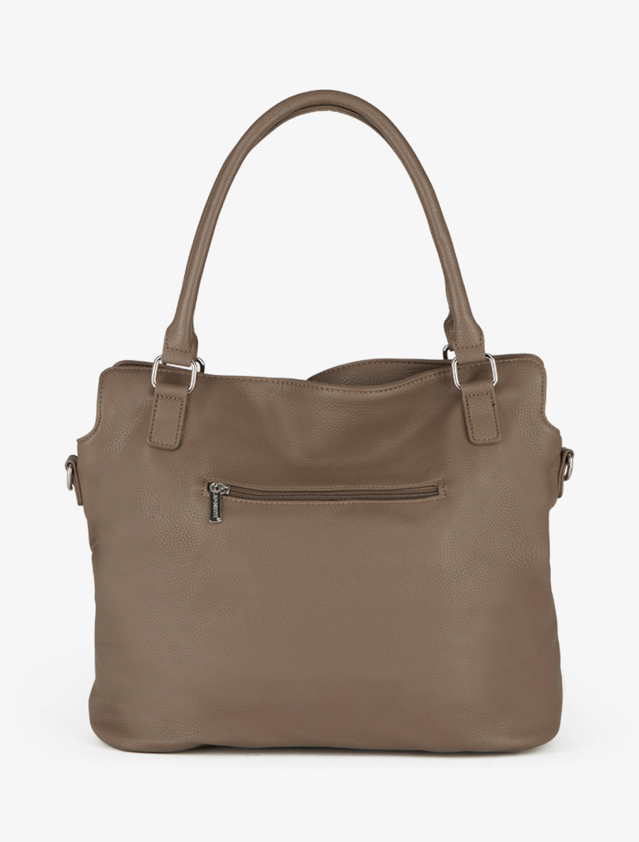 Sac cabas Eugénie - Taupe - 2