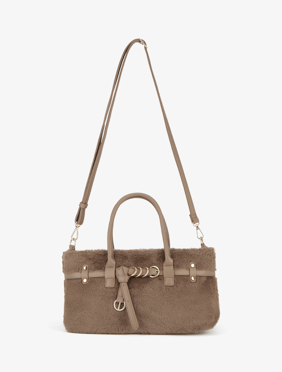 Sac besace Amy - Taupe - 3