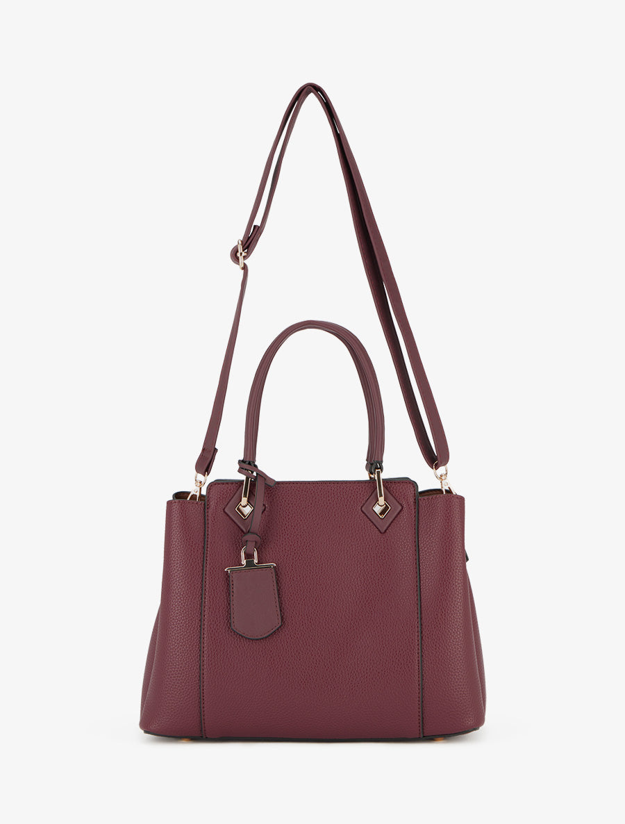Sac à main Zola - Lie de vin - 3