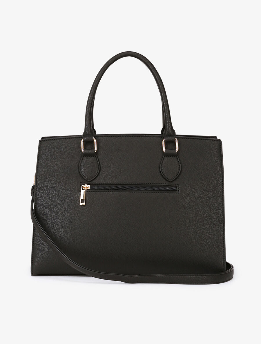 Sac cabas Caroline - Noir - 3