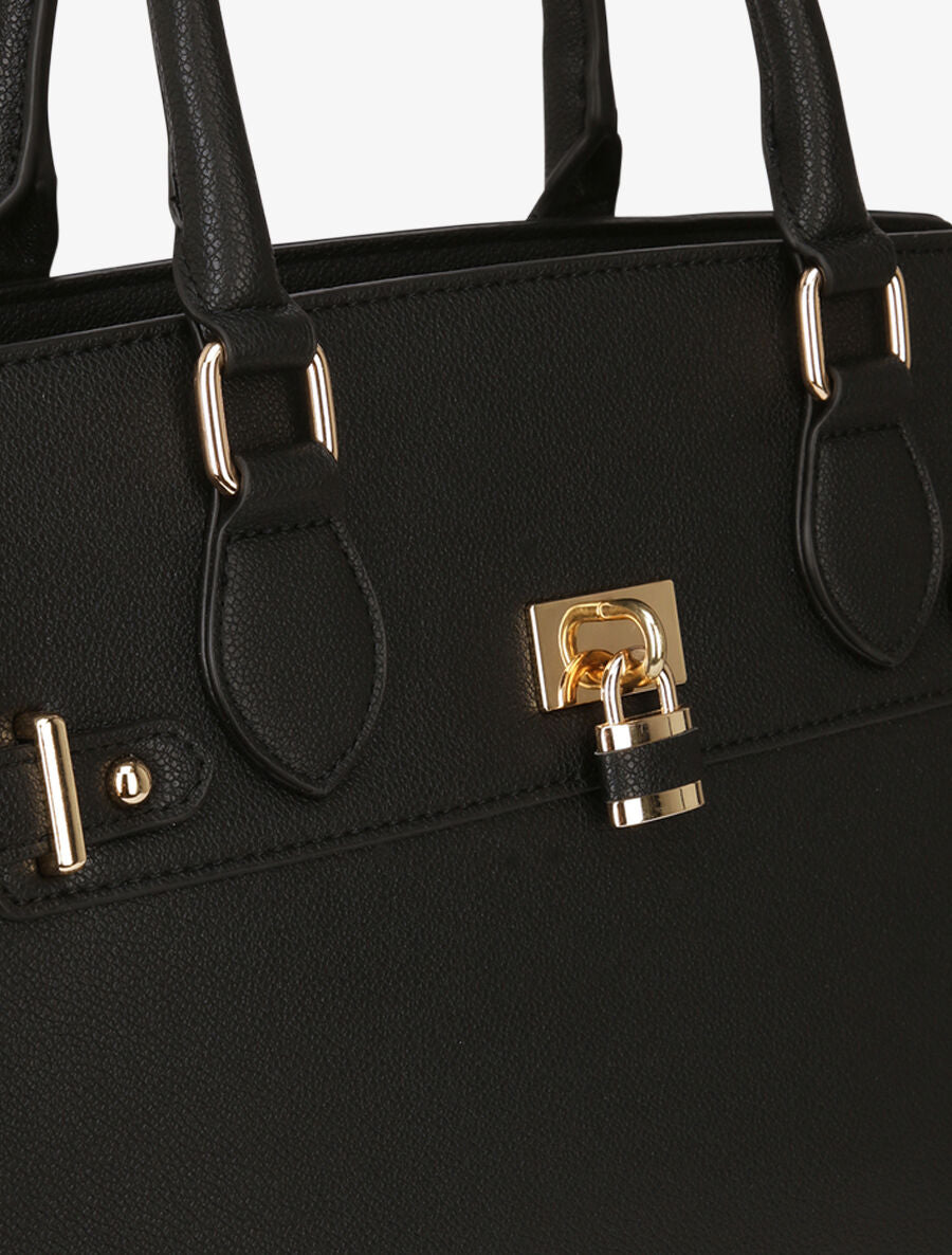 Sac cabas Caroline - Noir - 4