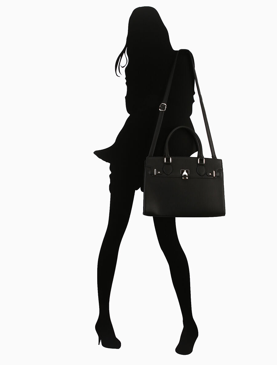Sac cabas Caroline - Noir - 5