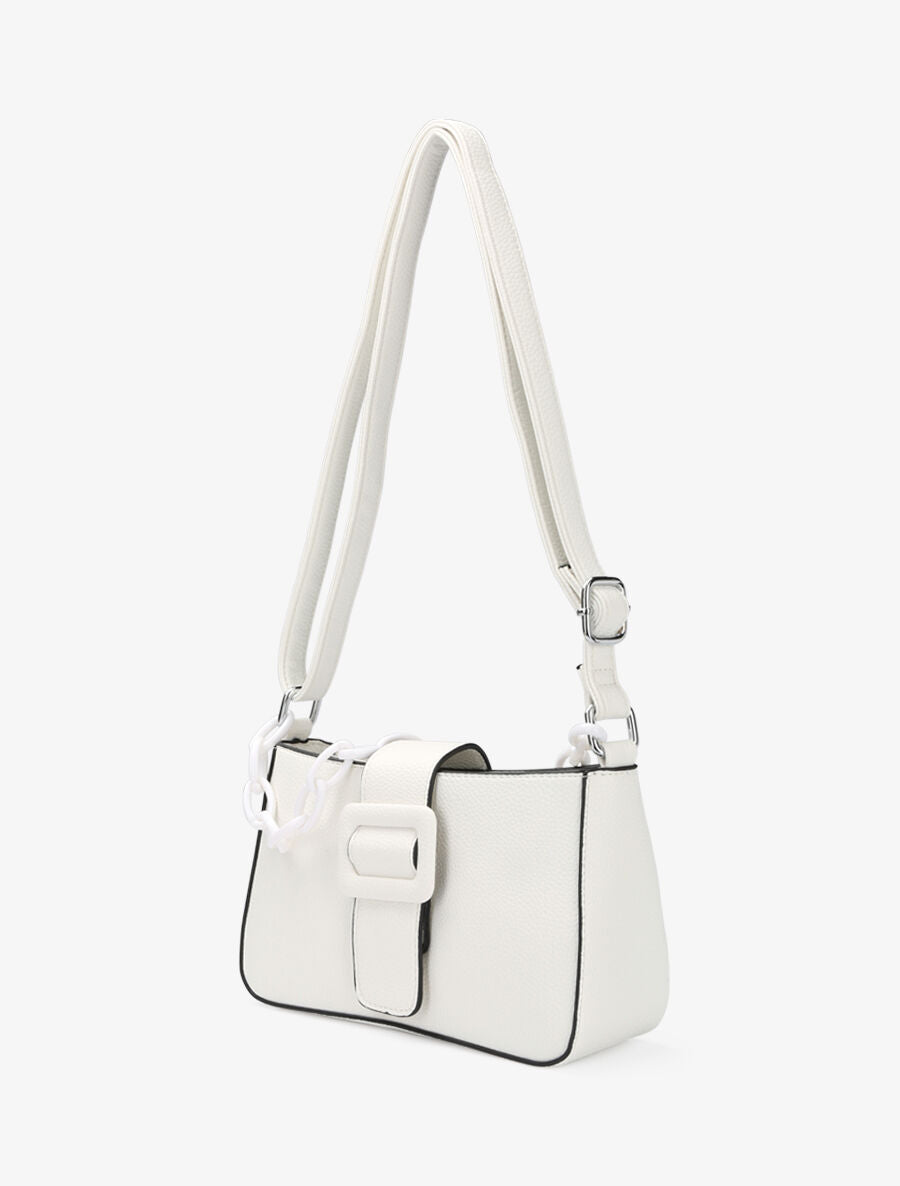 Sac besace Amandine - Blanc - 2