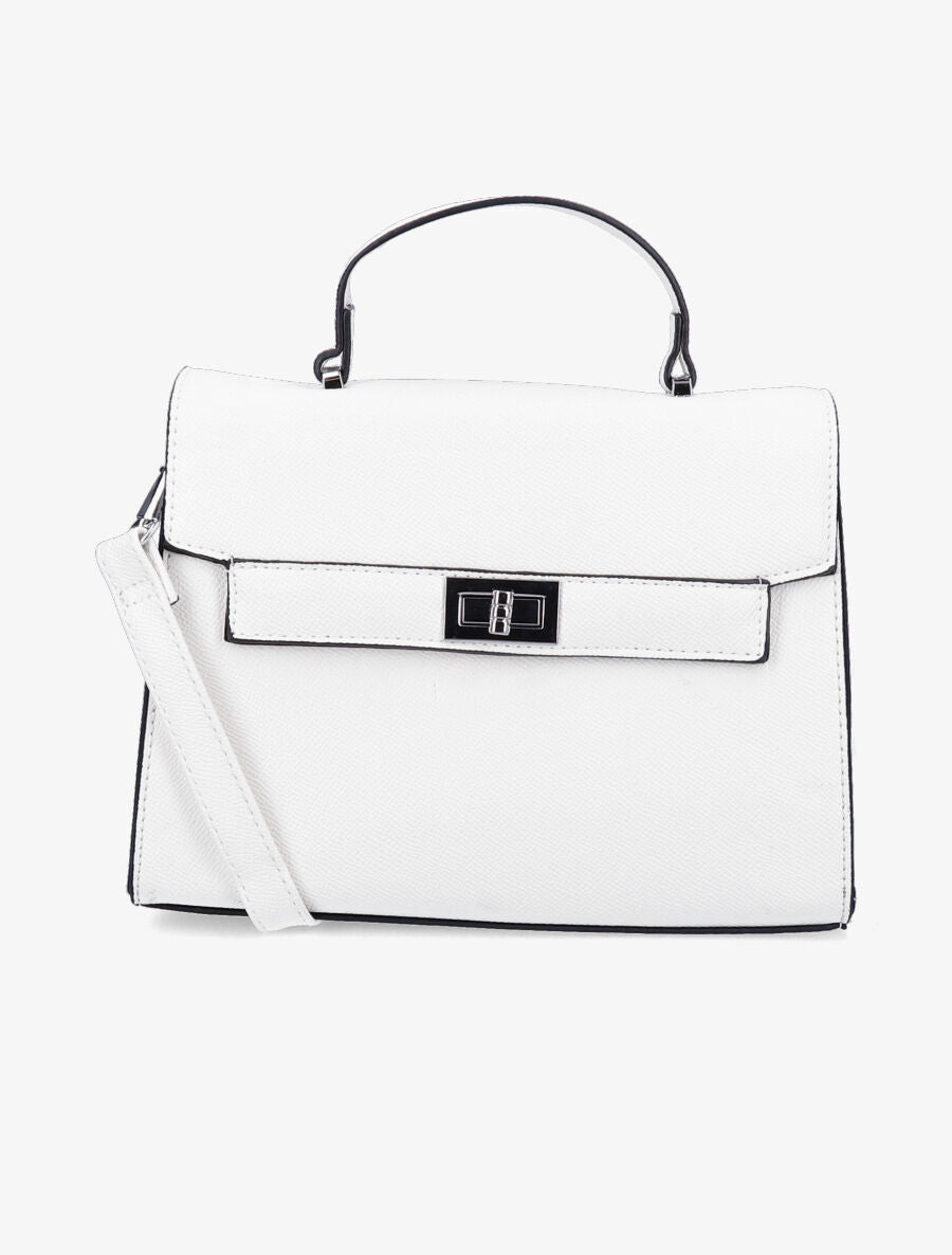Sac besace Suzanne - Blanc - 1