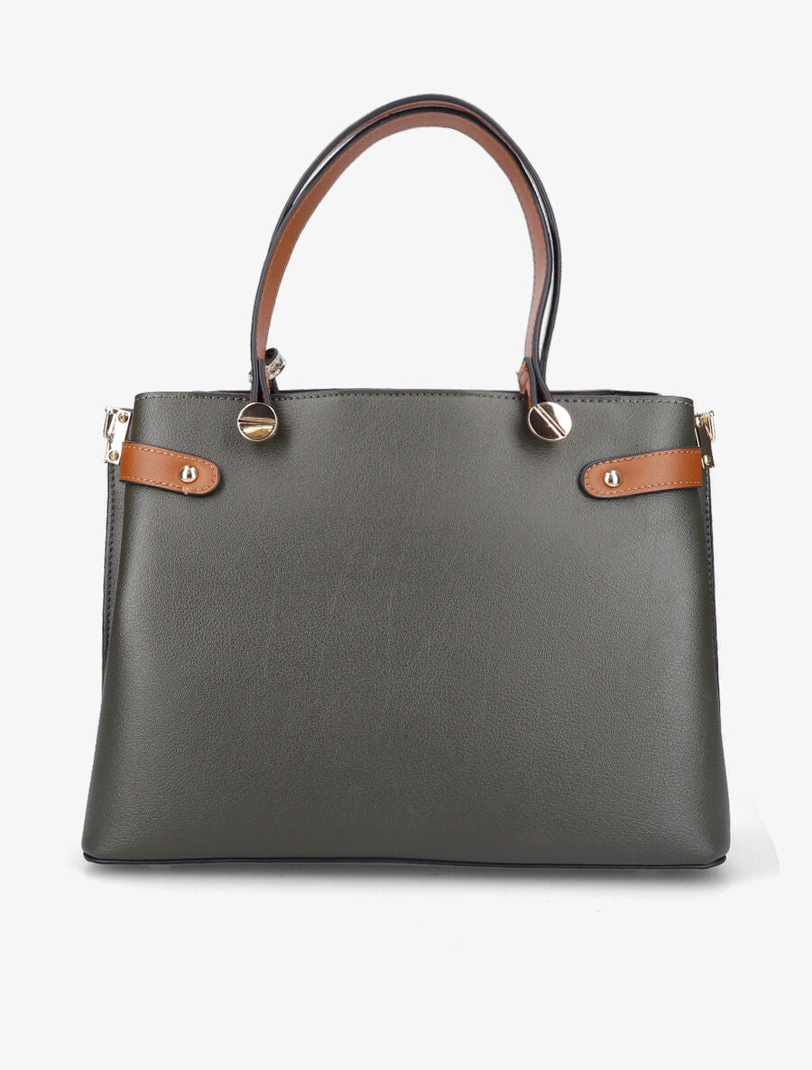 Sac cabas Jeanne - Kaki - 3