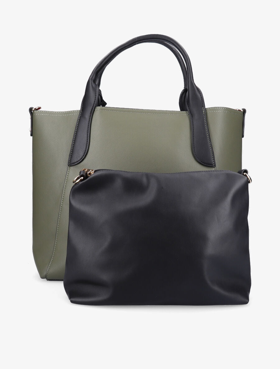 Sac cabas Judith - Kaki - 4