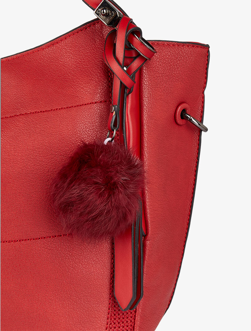 Sac cabas Maddy - Rouge - 4