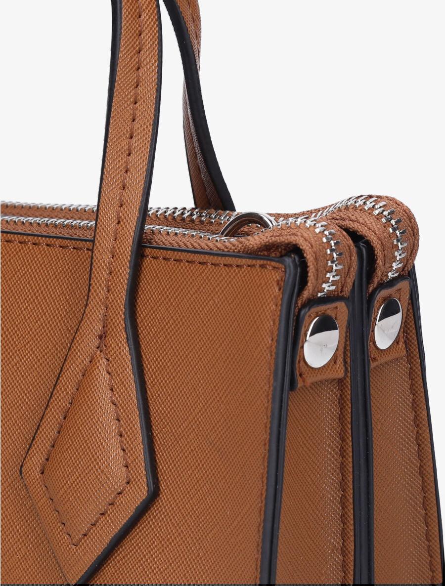 Sac besace Julie - Camel - 4