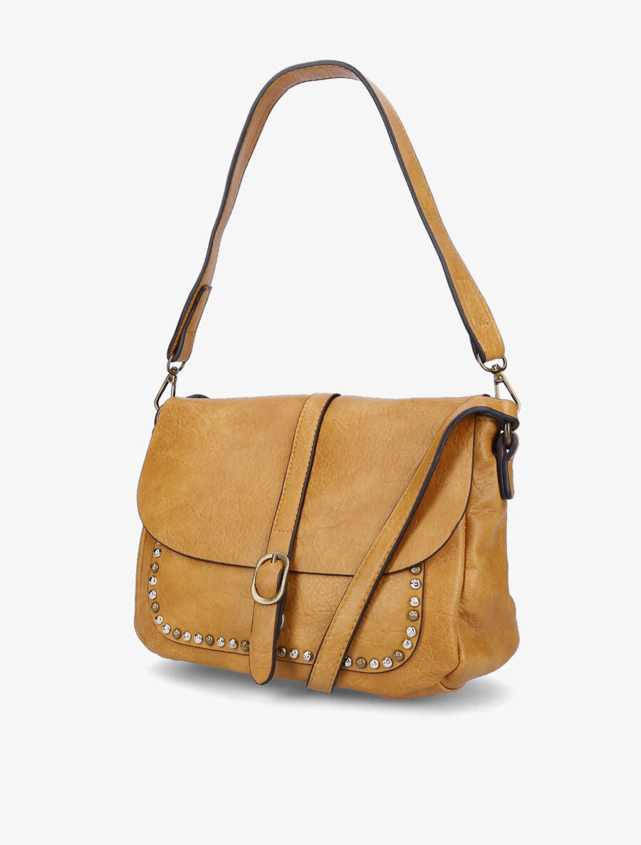 Sac besace Laulette - Jaune moutarde - 2