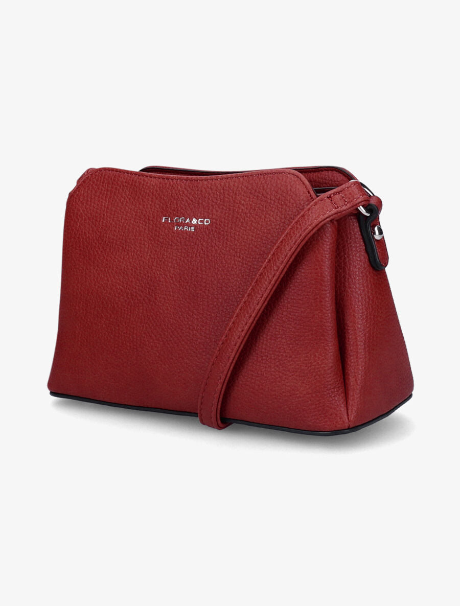 Sac besace Clémence - Rouge - 2
